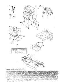 Engine parts for Craftsman Front-Engine Lawn Tractor 917274291 from AppliancePartsPros.com