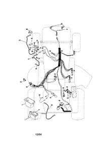 Electrical parts for Craftsman Front-Engine Lawn Tractor 917274350 from AppliancePartsPros.com