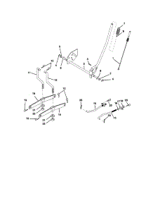 Lift Assembly parts for Craftsman Front-Engine Lawn Tractor 917274350 from AppliancePartsPros.com
