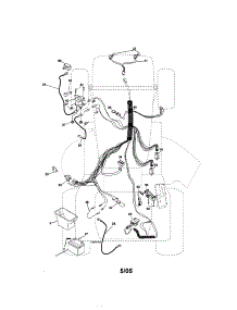Electrical parts for Craftsman Front-Engine Lawn Tractor 917274352 from AppliancePartsPros.com