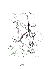 Electrical parts for Craftsman Front-Engine Lawn Tractor 917274400 from AppliancePartsPros.com