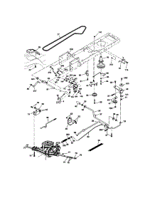 Ground Drive parts for Craftsman Front-Engine Lawn Tractor 917274400 from AppliancePartsPros.com