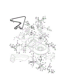 Mower parts for Craftsman Front-Engine Lawn Tractor 917274460 from AppliancePartsPros.com