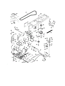 Ground Drive parts for Craftsman Front-Engine Lawn Tractor 917274630 from AppliancePartsPros.com