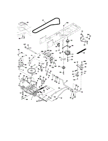 Ground Drive parts for Craftsman Front-Engine Lawn Tractor 917274650 from AppliancePartsPros.com