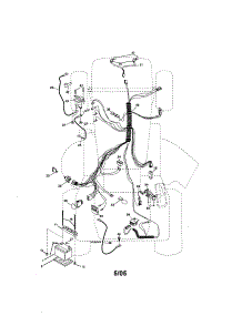 Electrical parts for Craftsman Front-Engine Lawn Tractor 917274660 from AppliancePartsPros.com