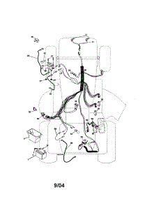 Electrical parts for Craftsman Front-Engine Lawn Tractor 917274750 from AppliancePartsPros.com