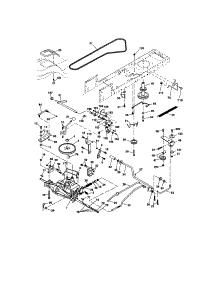 Ground Drive parts for Craftsman Front-Engine Lawn Tractor 917274751 from AppliancePartsPros.com