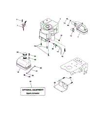 Engine parts for Craftsman Front-Engine Lawn Tractor 917274752 from AppliancePartsPros.com