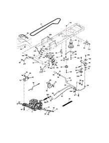 Ground Drive parts for Craftsman Front-Engine Lawn Tractor 917274760 from AppliancePartsPros.com