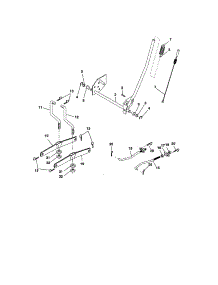 Lift Assembly parts for Craftsman Front-Engine Lawn Tractor 917274810 from AppliancePartsPros.com