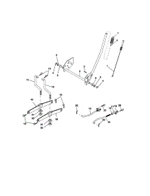 Lift Assembly parts for Craftsman Front-Engine Lawn Tractor 917274820 from AppliancePartsPros.com