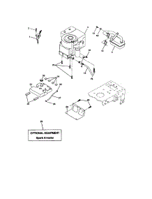 Engine parts for Craftsman Front-Engine Lawn Tractor 917274821 from AppliancePartsPros.com