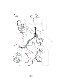 Electrical parts for Craftsman Front-Engine Lawn Tractor 917274822 from AppliancePartsPros.com