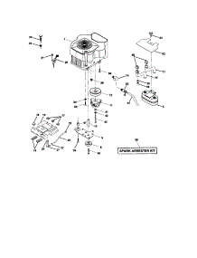 Engine parts for Craftsman Front-Engine Lawn Tractor 917274951 from AppliancePartsPros.com