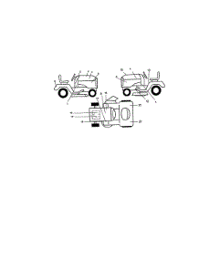 Decals parts for Craftsman Front-Engine Lawn Tractor 917274951 from AppliancePartsPros.com