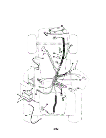 Electrical parts for Craftsman Front-Engine Lawn Tractor 917274953 from AppliancePartsPros.com