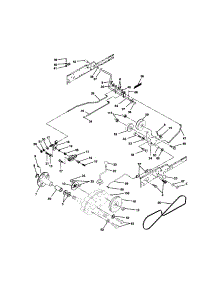 Ground Drive parts for Craftsman Front-Engine Lawn Tractor 917274953 from AppliancePartsPros.com