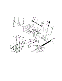 Lift Assembly parts for Craftsman Front-Engine Lawn Tractor 917274960 from AppliancePartsPros.com