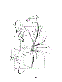 Electrical parts for Craftsman Front-Engine Lawn Tractor 917274970 from AppliancePartsPros.com