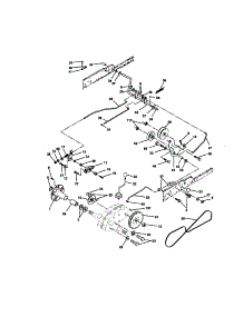 Ground Drive parts for Craftsman Front-Engine Lawn Tractor 917274990 from AppliancePartsPros.com