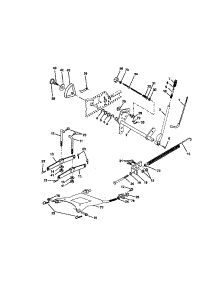Lift parts for Craftsman Front-Engine Lawn Tractor 917274990 from AppliancePartsPros.com