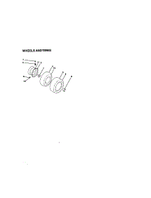 Wheels And Tires parts for Craftsman Front-Engine Lawn Tractor 917275000 from AppliancePartsPros.com