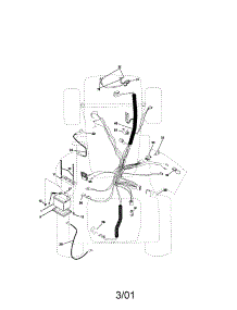 Electrical parts for Craftsman Front-Engine Lawn Tractor 917275010 from AppliancePartsPros.com