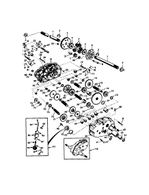 Transaxle parts for Craftsman Front-Engine Lawn Tractor 917275010 from AppliancePartsPros.com