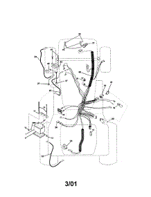 Electrical parts for Craftsman Front-Engine Lawn Tractor 917275011 from AppliancePartsPros.com