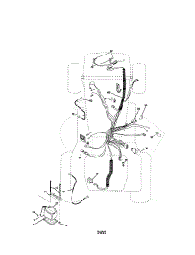 Electrical parts for Craftsman Front-Engine Lawn Tractor 917275013 from AppliancePartsPros.com