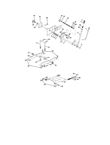 Lift Assembly parts for Craftsman Front-Engine Lawn Tractor 917275013 from AppliancePartsPros.com