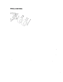 Wheels parts for Craftsman Front-Engine Lawn Tractor 917275020 from AppliancePartsPros.com