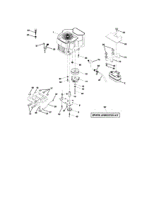 Engine parts for Craftsman Front-Engine Lawn Tractor 917275023 from AppliancePartsPros.com
