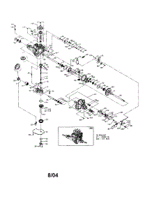 Hydro Gear Transaxle parts for Craftsman Front-Engine Lawn Tractor 917275023 from AppliancePartsPros.com