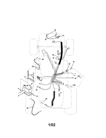Electrical parts for Craftsman Front-Engine Lawn Tractor 917275032 from AppliancePartsPros.com