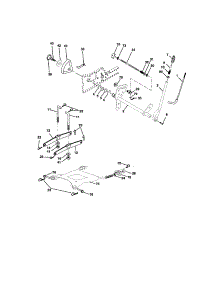 Lift Assembly parts for Craftsman Front-Engine Lawn Tractor 917275032 from AppliancePartsPros.com
