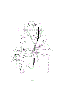 Electrical parts for Craftsman Front-Engine Lawn Tractor 917275033 from AppliancePartsPros.com