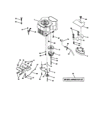 Engine parts for Craftsman Front-Engine Lawn Tractor 917275040 from AppliancePartsPros.com
