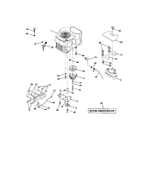 Engine parts for Craftsman Front-Engine Lawn Tractor 917275042 from AppliancePartsPros.com