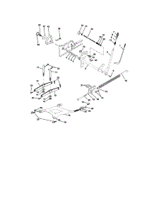 Lift Assembly parts for Craftsman Front-Engine Lawn Tractor 917275042 from AppliancePartsPros.com