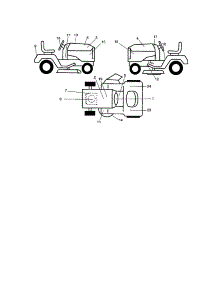 Decals parts for Craftsman Front-Engine Lawn Tractor 917275044 from AppliancePartsPros.com