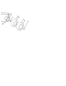 Wheels And Tires parts for Craftsman Front-Engine Lawn Tractor 917275044 from AppliancePartsPros.com