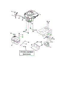 Engine parts for Craftsman Front-Engine Lawn Tractor 917275180 from AppliancePartsPros.com