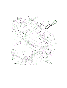 Ground Drive parts for Craftsman Front-Engine Lawn Tractor 917275240 from AppliancePartsPros.com