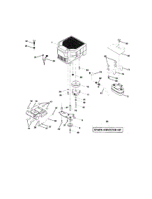 Engine parts for Craftsman Front-Engine Lawn Tractor 917275240 from AppliancePartsPros.com