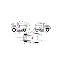 Decals parts for Craftsman Front-Engine Lawn Tractor 917275241 from AppliancePartsPros.com