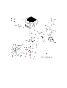 Engine parts for Craftsman Front-Engine Lawn Tractor 917275242 from AppliancePartsPros.com
