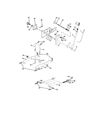 Lift Assembly parts for Craftsman Front-Engine Lawn Tractor 917275280 from AppliancePartsPros.com