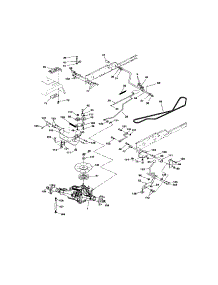 Ground Drive parts for Craftsman Front-Engine Lawn Tractor 917275281 from AppliancePartsPros.com